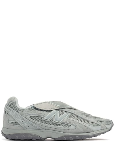 New Balance - Calfskin slip-on sneakers
