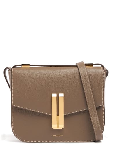 DeMellier - Grained leather crossbody bag