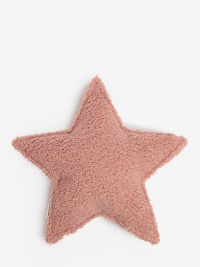 WIGIWAMA - Teddy-effect star cushion