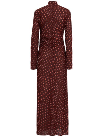 Stella McCartney: Polka-dot mesh maxi dress