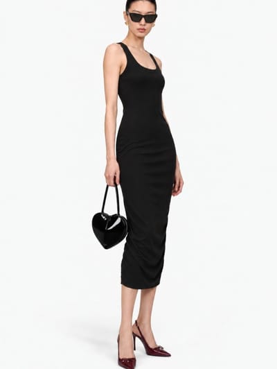 Jacquemus: Robe Regata en viscose stretch