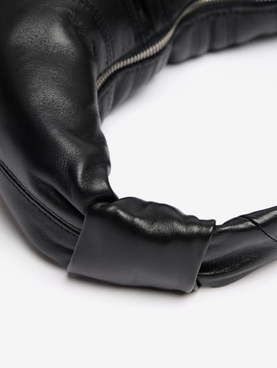 Lemaire: Mini Fortune Croissant soft nappa bag