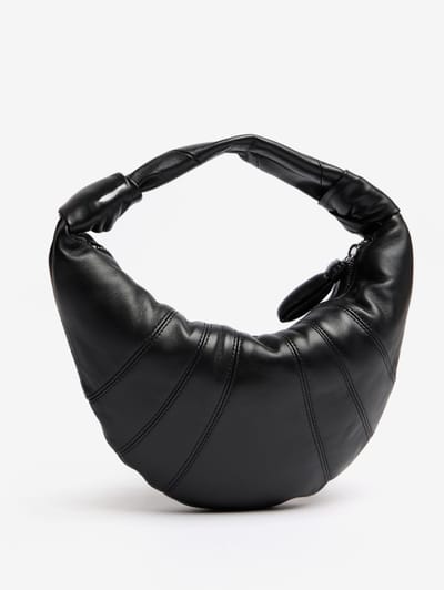 Lemaire: Mini Fortune Croissant soft nappa bag
