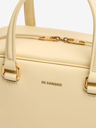 Jil Sander: Small Vision leather top handle bag