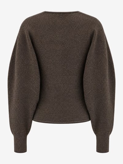 Jacquemus: Wool and cashmere cardigan Tempo
