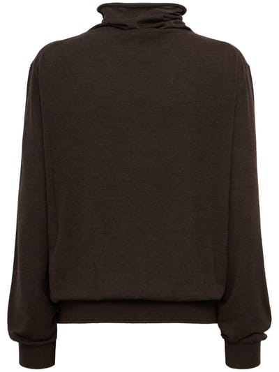 Khaite: Merino wool turtleneck sweater