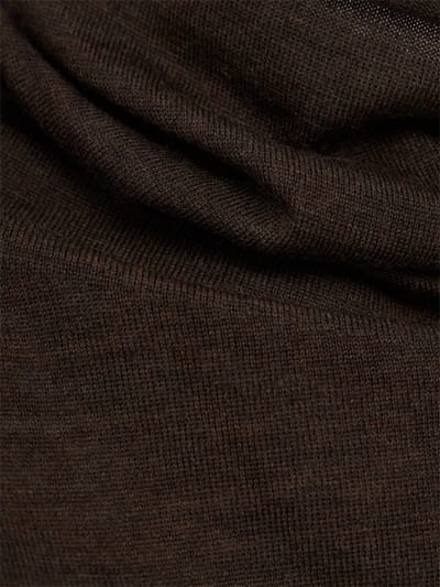 Khaite: Merino wool turtleneck sweater