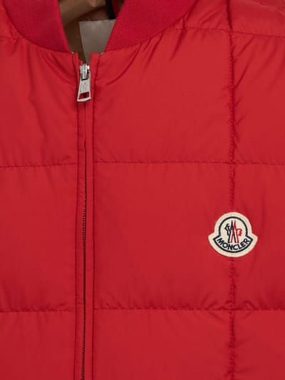 Moncler: Chaleco acolchado con motivo de cuadros