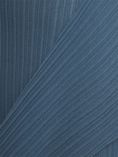 Giuseppe Di Morabito: Ribbed knit skirt with draped sash