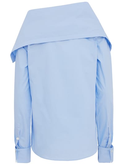 7 For All Mankind: High neck long sleeve shirt