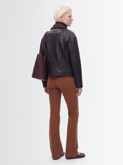 Stella McCartney: Jeans kick flare in velluto a coste