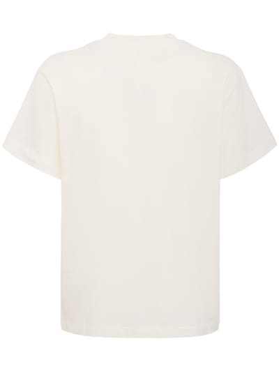 Jil Sander: Jil logo cotton t-shirt