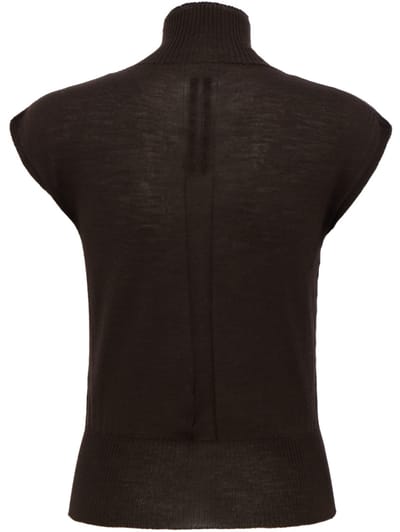 Rick Owens: knitted turtle neck top