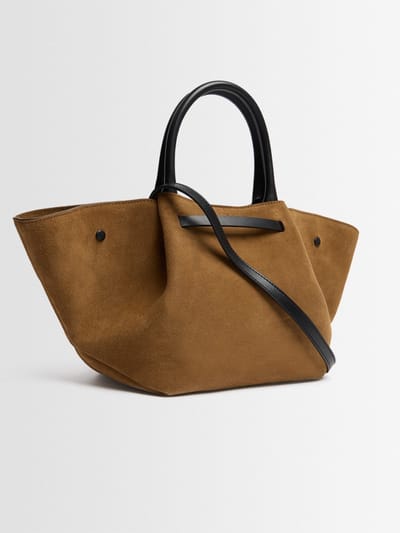 DeMellier: Suede Midi New York tote bag