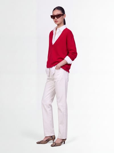 AMIYA: Milano V Neck