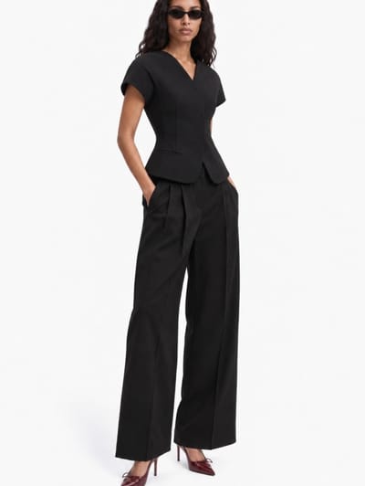 Jacquemus: Hose Miami aus Schurwolle