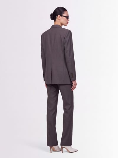 Stella McCartney: Wool tailored pants with tabs