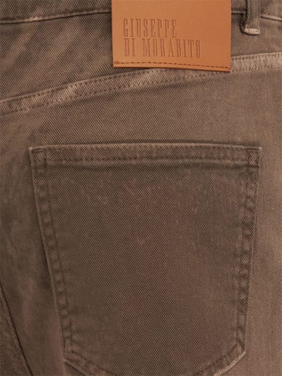 Giuseppe Di Morabito: Flared cotton five-pocket pants
