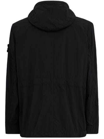 Stone Island: Nylonparka mit abnehmbarer Kapuze