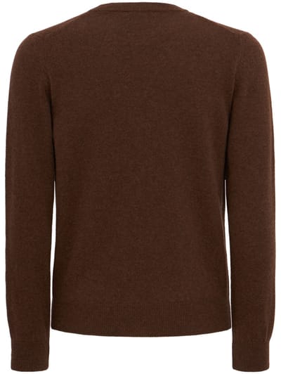 CRUNA: Crewneck sweater with ribbed trims