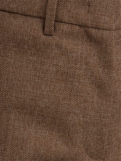 CRUNA: Flared pants with pressed creases