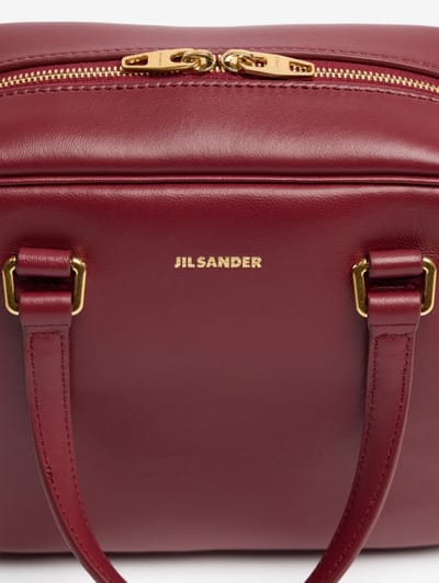 Jil Sander: Small Vision leather top handle bag