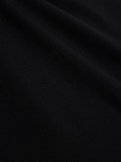 Jil Sander: Mock neck boxy fit cotton long-sleeve t-shirt