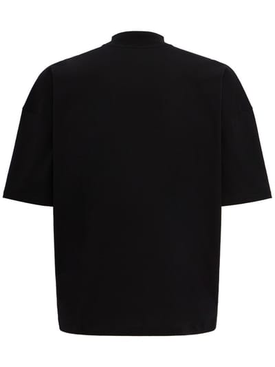 Jil Sander: Cotton mock-neck T-shirt