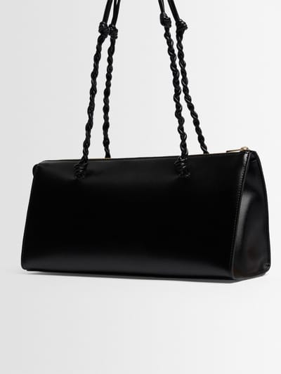 Jil Sander: Calfskin shoulder bag with braided straps