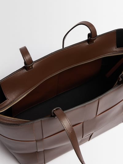 DeMellier: Florence woven leather shopper bag