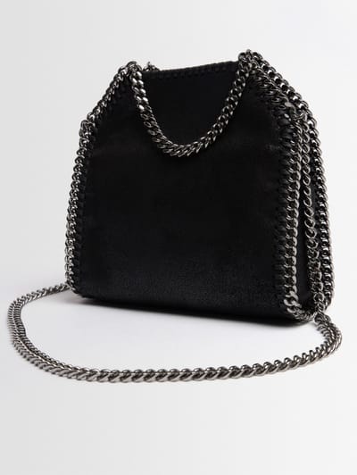 Stella McCartney: Falabella Tiny tote bag with chain