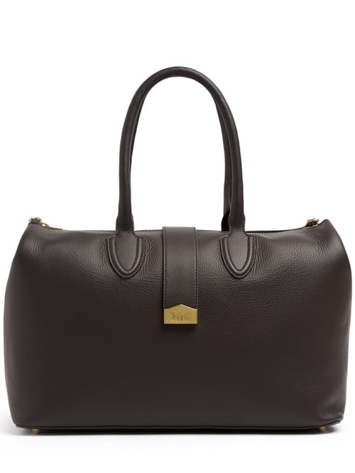 SCHELL: Large calfskin leather doctor bag