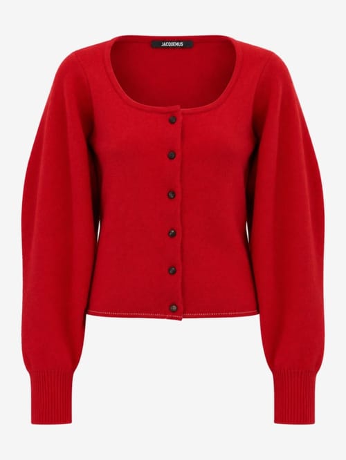 Jacquemus: Wool and cashmere cardigan Tempo