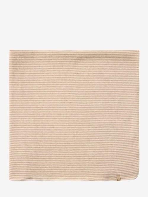 1 + IN THE FAMILY: Striped baby blanket