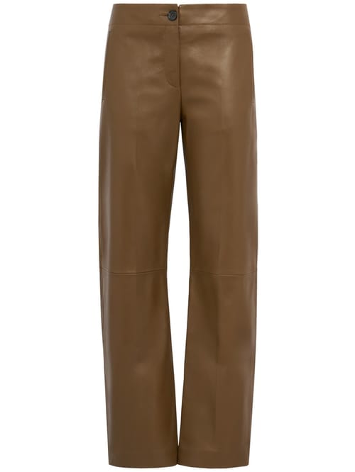 Khaite: Lambskin leather pants