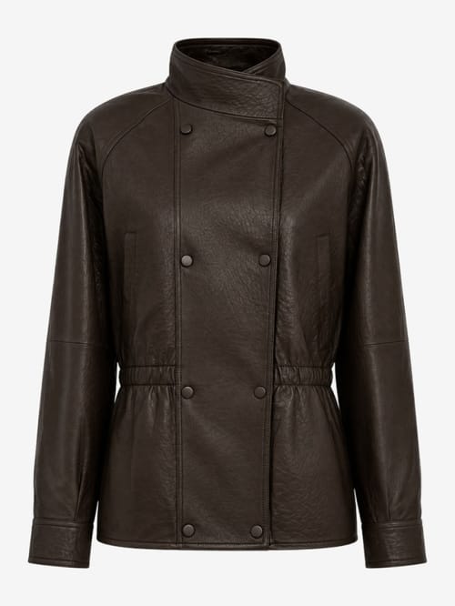 LUISA SPAGNOLI: Spareggio leather jacket