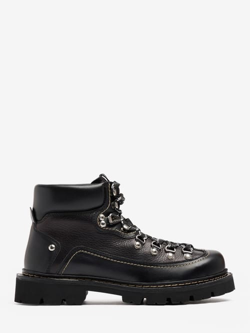 Dsquared2: Stivali da trekking Canadian in pelle