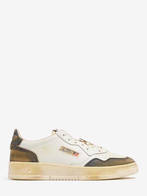 Autry: Super Vintage sneakers in nylon and leather