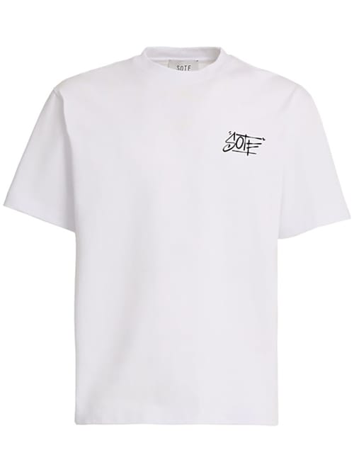 SOTF: T-shirt in cotone stampata