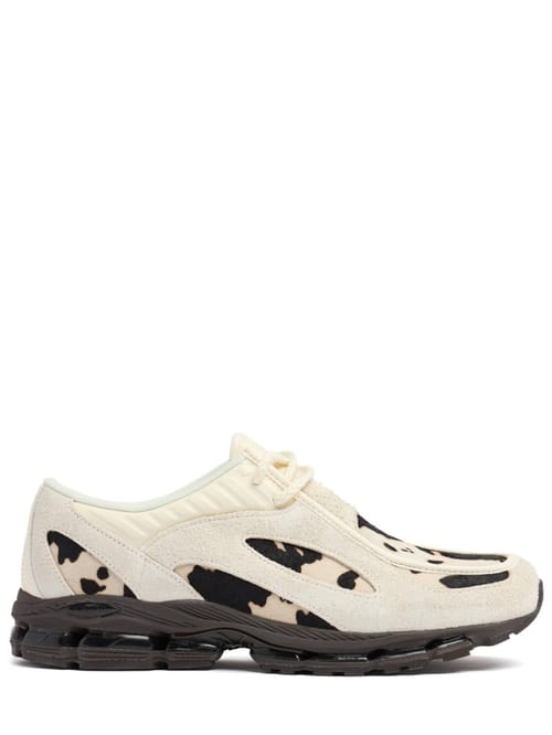 New Balance: Suede and calfskin sneakers