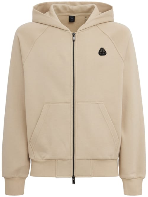 Moose Knuckles: Cotton zip-up hoodie