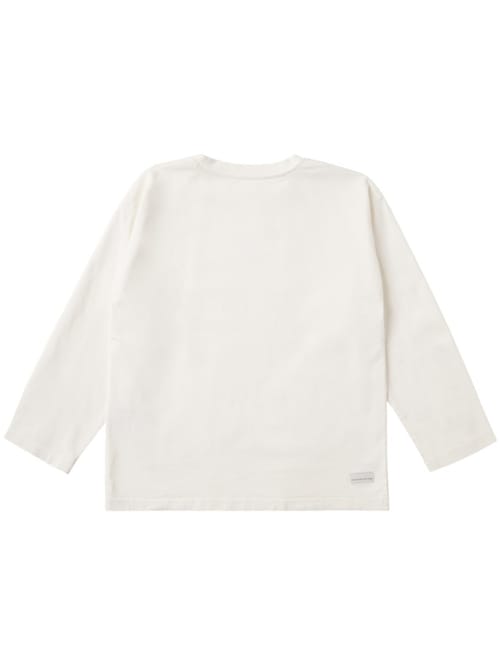 Nine In The Morning: Embroidered long-sleeve T-shirt