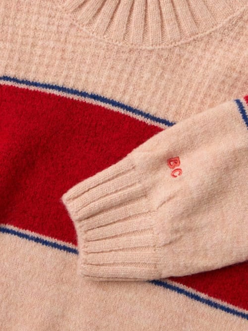 Bobo Choses: Striped jacquard sweater
