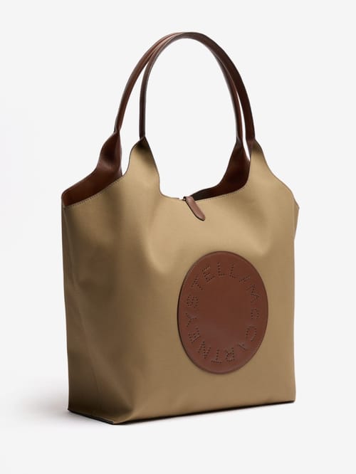Stella McCartney: Wendbare Logo-Tote-Bag aus Baumwolle
