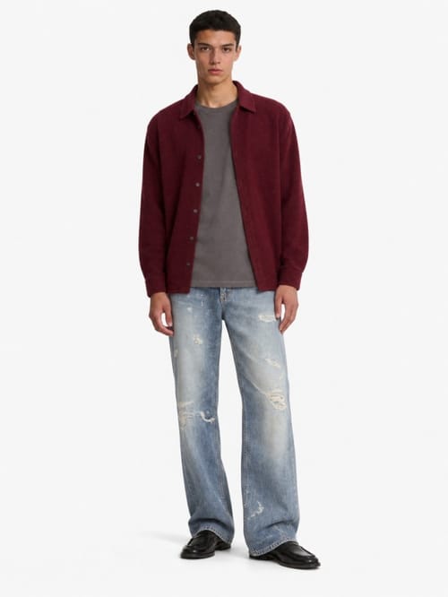 ANIPS: Cashmere & silk shirt 