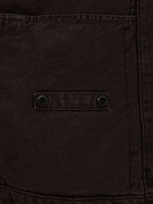 Stone Island: Cotton denim casual jacket