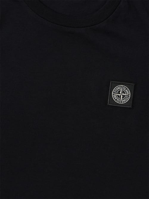 Stone Island Junior: Cotton jersey t-shirt w/logo