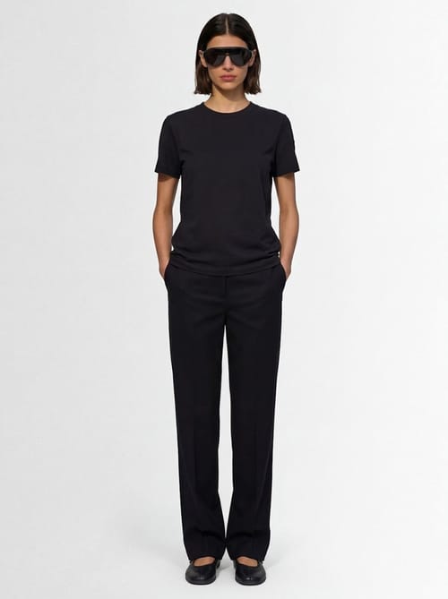 Moncler: Cotton T-shirt with embroidered logo