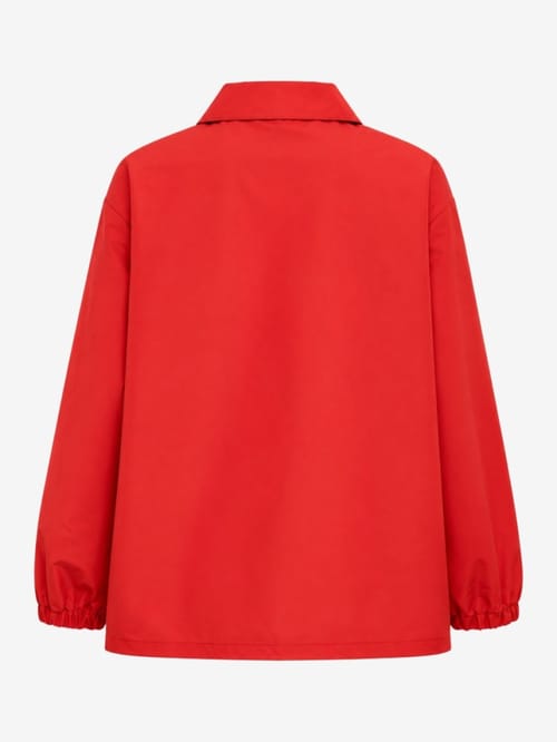 Jil Sander: Giacca in poliestere con logo