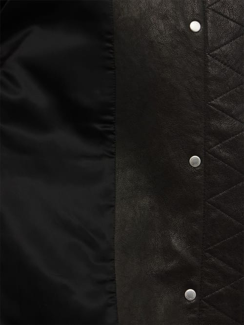 Khaite: Veste Sandor en cuir d'agneau